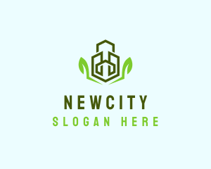 Natural Eco Buildings logo design