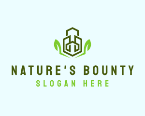 Natural Eco Buildings logo design