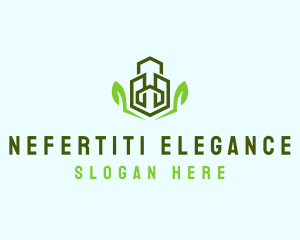 Natural Eco Buildings logo design