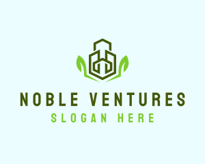 Natural Eco Buildings logo design