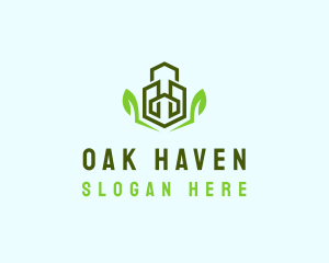 Natural Eco Buildings logo design