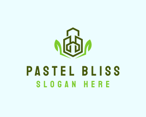 Natural Eco Buildings logo design