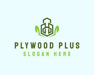 Natural Eco Buildings logo design