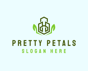 Natural Eco Buildings logo design