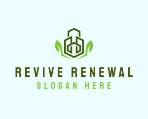 Natural Eco Buildings logo design