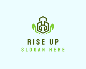 Natural Eco Buildings logo design