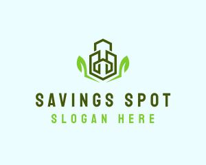 Natural Eco Buildings logo design