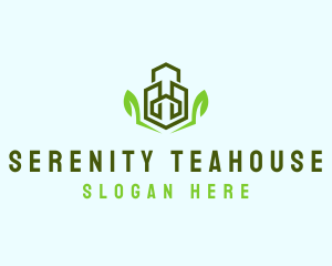 Natural Eco Buildings logo design