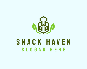 Natural Eco Buildings logo design