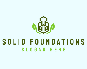 Building - Natural Eco Buildings logo design