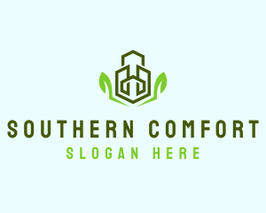 Natural Eco Buildings logo design