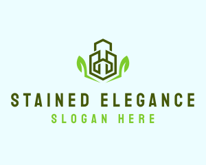 Natural Eco Buildings logo design