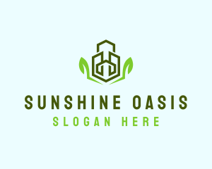 Natural Eco Buildings logo design