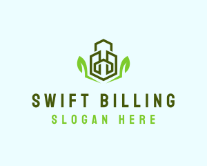 Natural Eco Buildings logo design