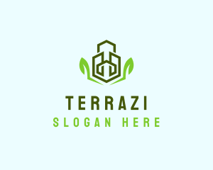 Natural Eco Buildings logo design