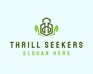 Natural Eco Buildings logo design