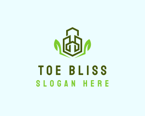 Natural Eco Buildings logo design