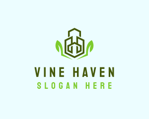 Natural Eco Buildings logo design