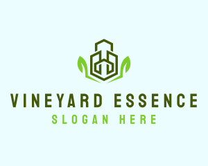 Natural Eco Buildings logo design