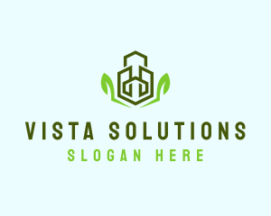 Natural Eco Buildings logo design