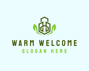 Natural Eco Buildings logo design