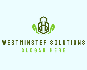 Natural Eco Buildings logo design