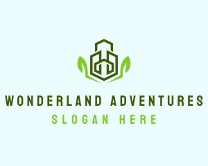 Natural Eco Buildings logo design