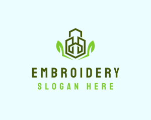 Natural Eco Buildings logo design