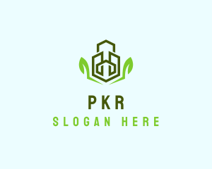 Natural Eco Buildings logo design