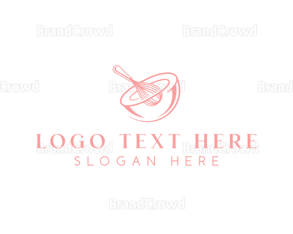 Bakery Bowl Whisk Logo