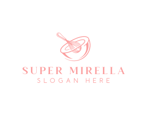 Bakery Bowl Whisk Logo