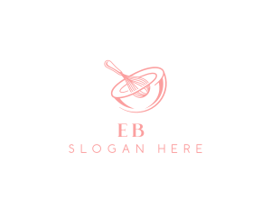 Baking - Bakery Bowl Whisk logo design