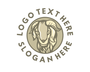 Goat - Boer Goat Livestock logo design