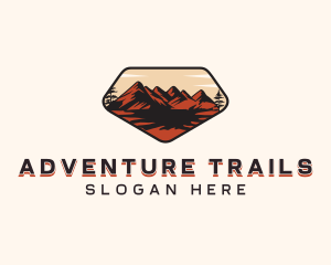 Mountain Trek Adventure logo design