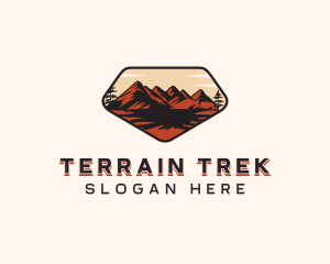 Mountain Trek Adventure logo design