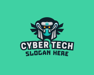 Cyber - Cyber Ninja Esports logo design