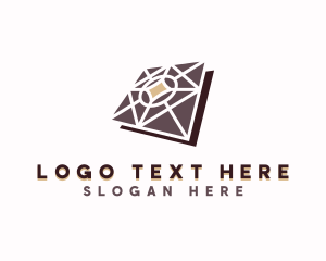 Interior Design - Floor Tiling Pattern logo design