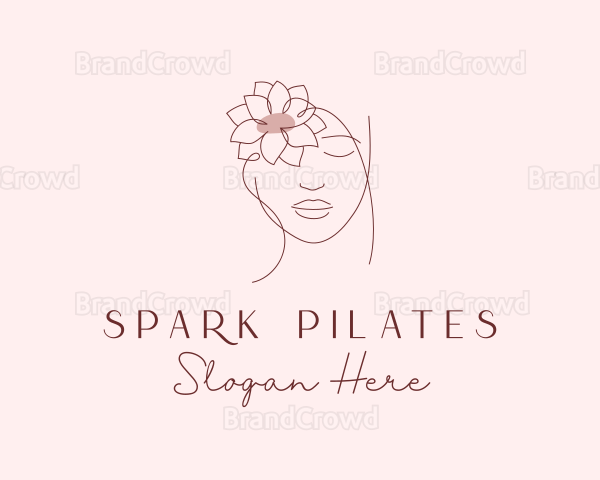 Beauty Aesthetician Woman Logo