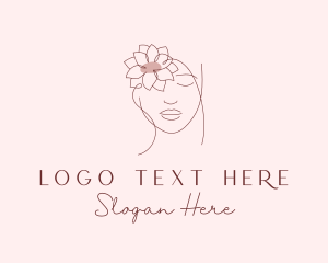 Beauty Aesthetician Woman Logo