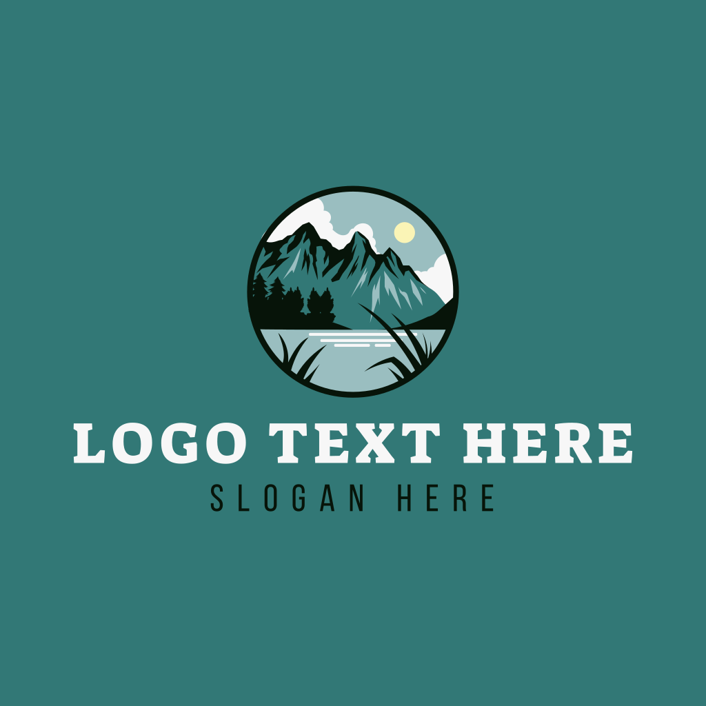 Forest Mountain Lake Logo | BrandCrowd Logo Maker