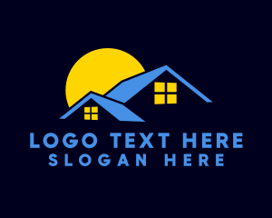 Residential Roofing Contractor Logo