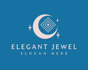 Astrological Diamond Jewelry logo design