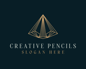 Upscale Pyramid Firm logo design