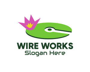 Wire - Digital Lily Pad logo design