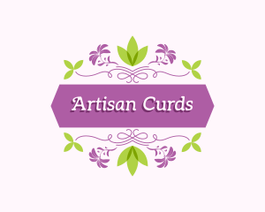 Floral Craft Banner logo design