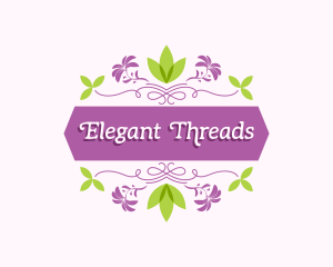 Floral Craft Banner logo design