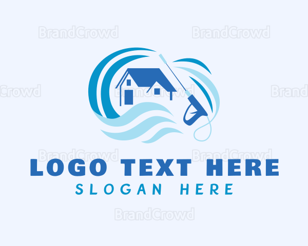 House Pressure Washer Logo | BrandCrowd Logo Maker