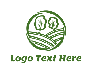 Green Mountain - Green Tree Hills logo design
