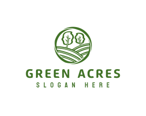 Green Tree Hills  logo design