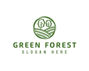 Green Tree Hills  logo design